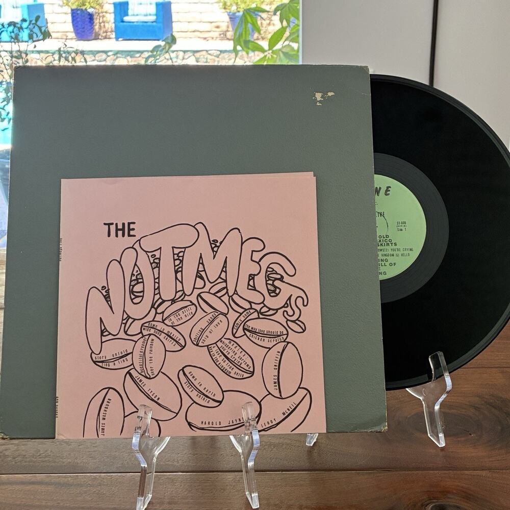 The Nutmegs Live Vinyl LP 1973 Yvonne 609